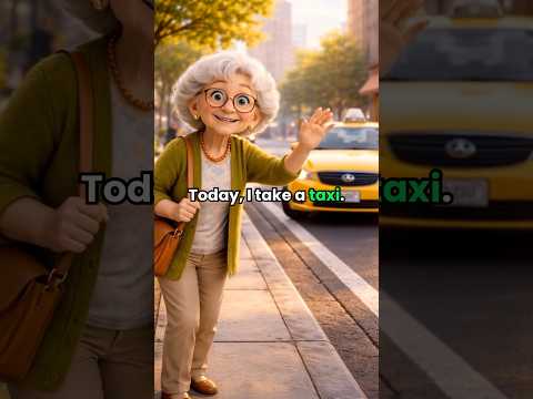 Learn Taxi English 🚕 | Easy English for Real Life | English Speaking Practice  #learnenglish #esl