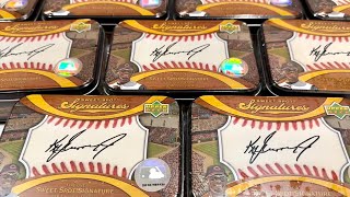 AUTOS AND RELICS GALORE IN 2007 UPPER DECK SIGNATURE SWEET SPOT!