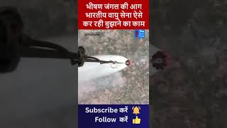 अरुणाचल प्रदेश के जंगल में भीषण आग, Air Force ने Mi-17 V5 से गिराया 66,000 लीटर पानी #shorts