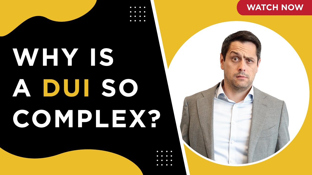 Why Is A DUI So Complex? | 4 Things You NEED to Know | IL DUI Lawyer Explains