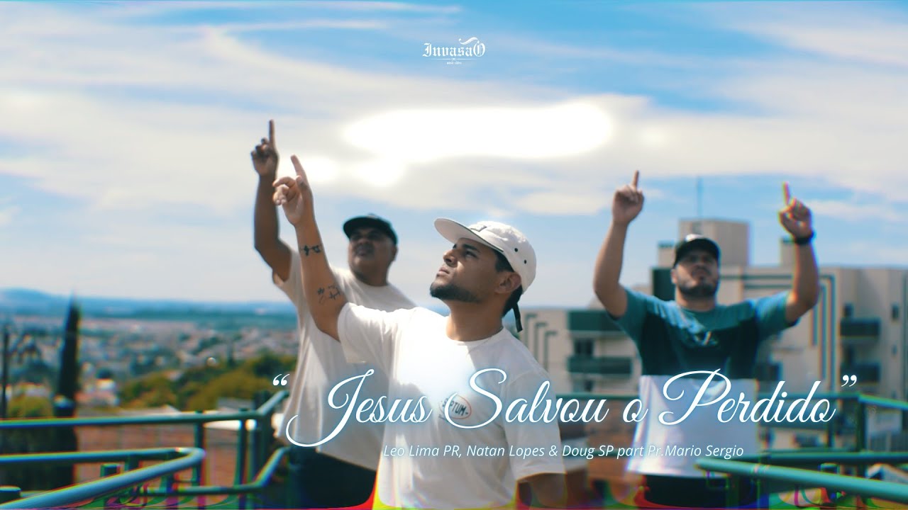 “Jesus Salvou o Perdido”: clipe de Leo Lima PR transforma vivências reais em rap de fé gravado no Centro de Ponta Grossa