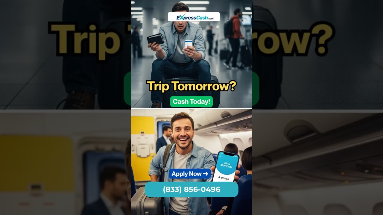 Need Fast Cash for a Last-Minute Trip? | ExpressCash.com