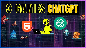 I Made 3 Games Using ChatGPT | HTML CSS & JavaScript