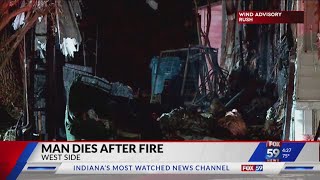 Man dies after being rescued from west side fire