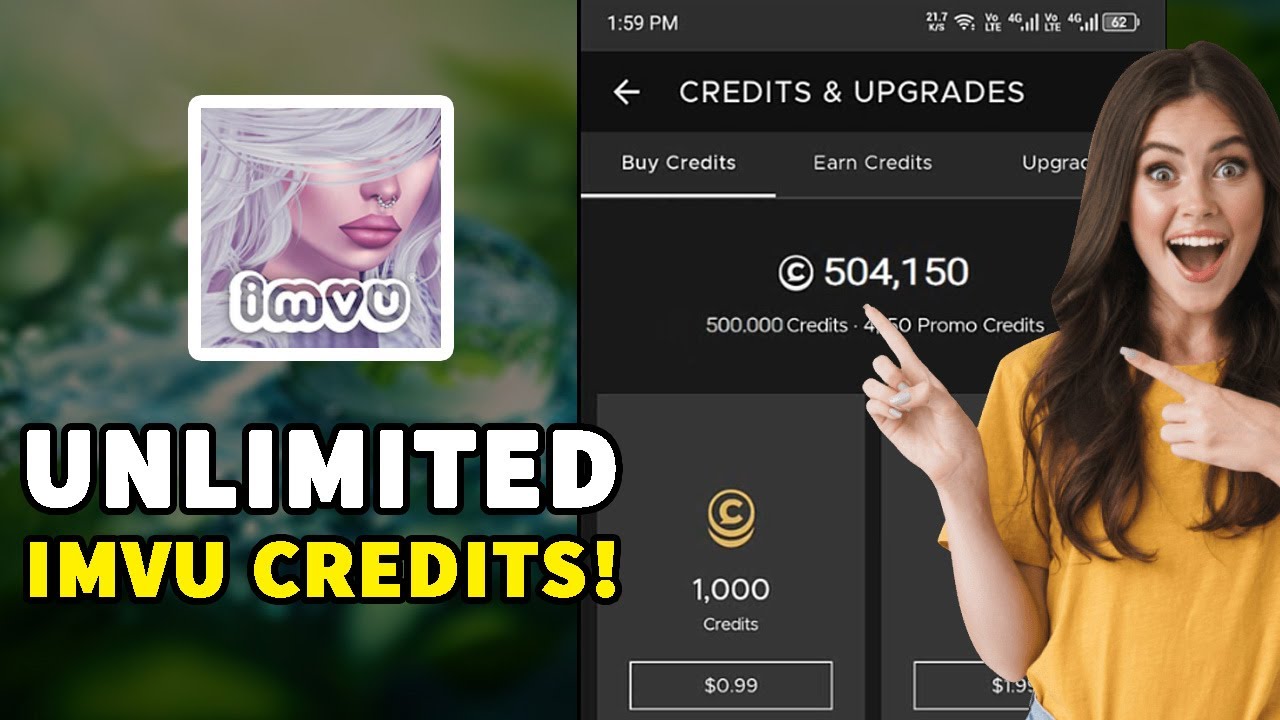 IMVU FREE Credits - How I Got UNLIMITED Credits in IMVU! (EASY GLITCH