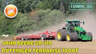 Tillage 2023 | John Deere 8R 410 & Pöttinger Terradisc 1000T