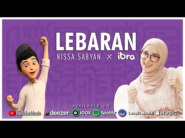 LEBARAN - NISSA SABYAN feat IBRA (OFFICIAL MUSIC VIDEO) class=