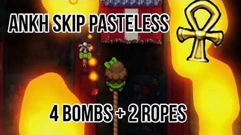 Spelunky 2 Easy new Ankh Skip set up (no paste)