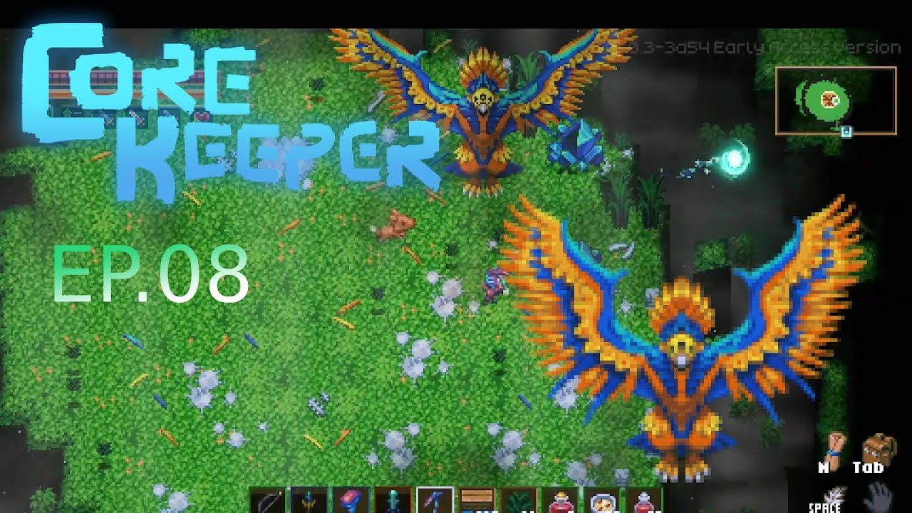 Core keeper | solo 2023 EP.08 - Azeos the Sky Titan - YouTube