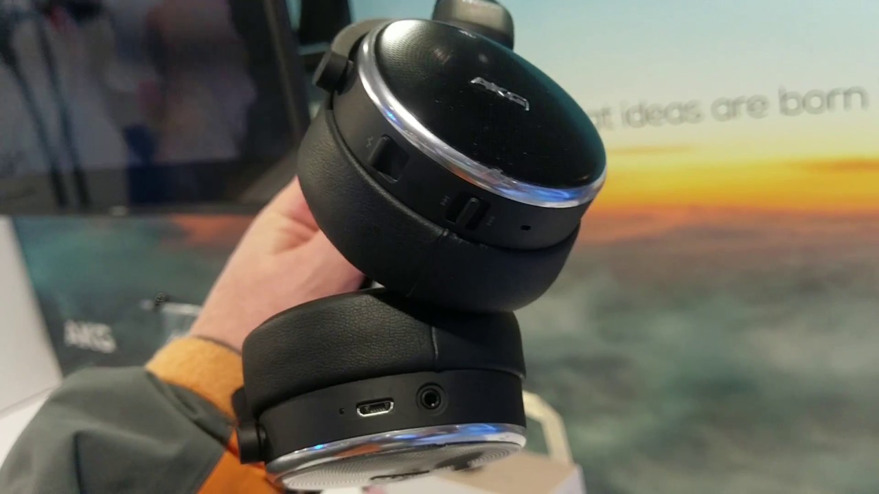 AKG N60 NC Wireless Bluetooth headphones 2017 YouTube