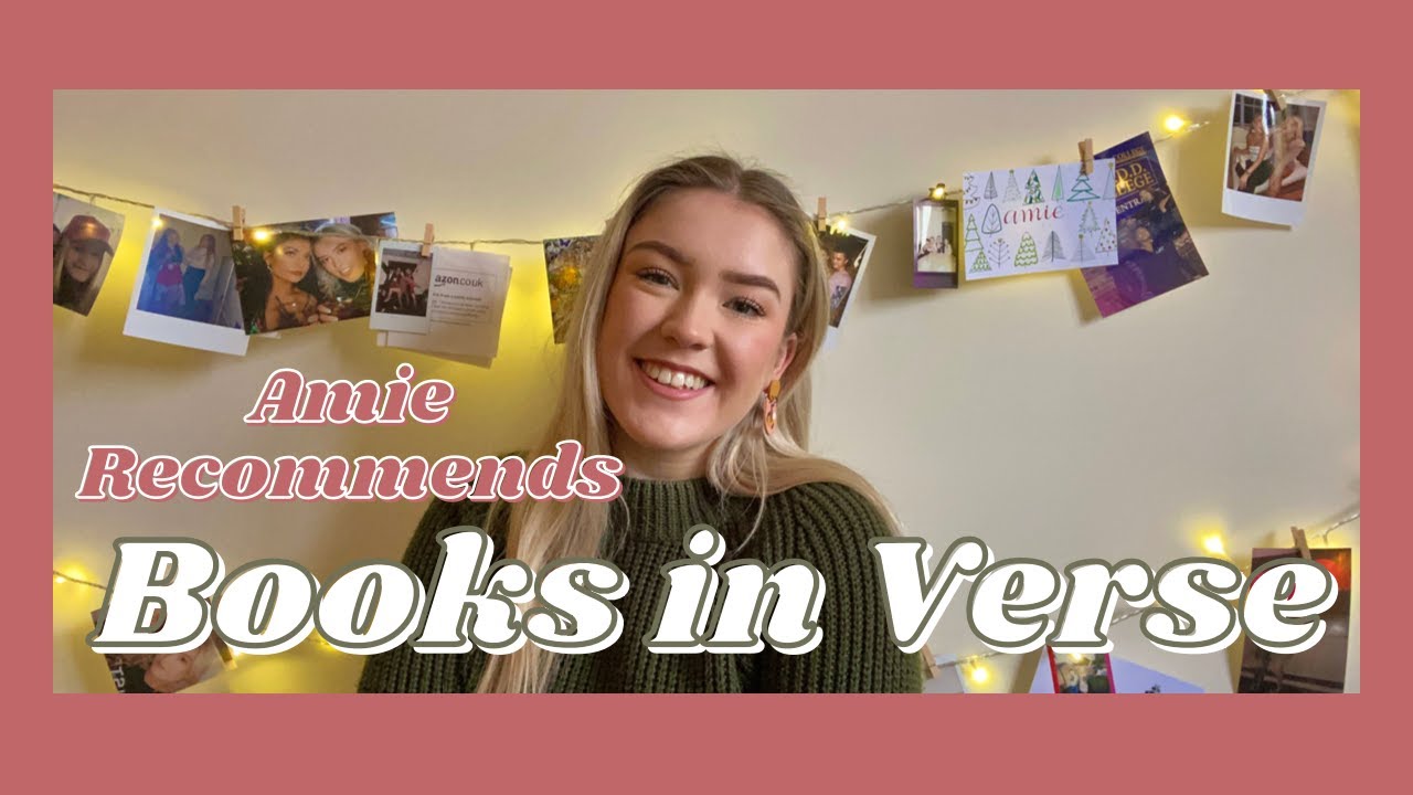 Amie Books Written in Verse booksforamie YouTube