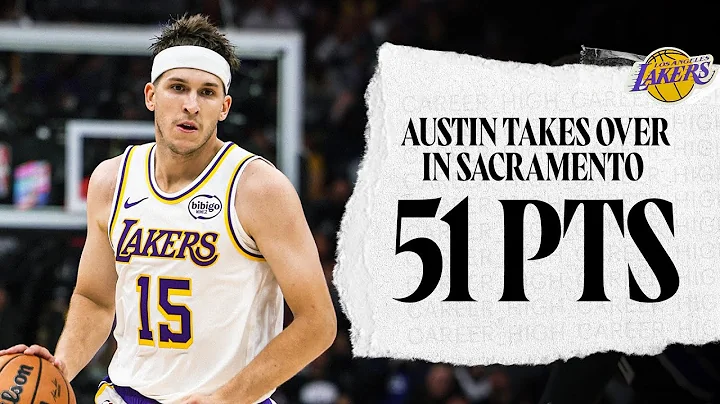 Austin Reaves TAKES OVER - 51 points, 500 Career Threes