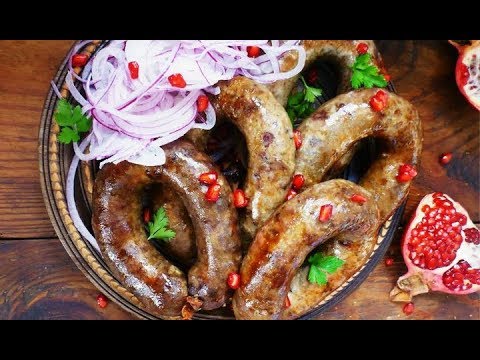 Delicious Georgian coupat (კუპატი)