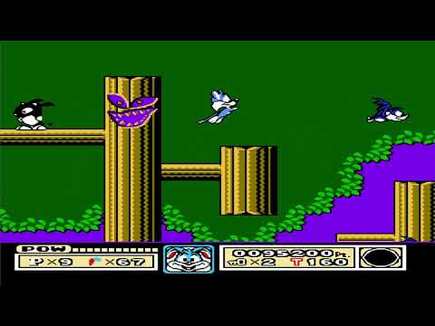 Видео: Прохождение игр на DENDY (NES): TINY TOON ADVENTURES (SUPER MARIO BROS 6). Уровень 3 (3-1, 3-2, 3-3)