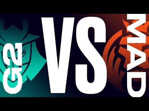 G2 vs. MAD - Playoffs Round 1 | LEC Summer Split | G2 Esports  vs. MAD Lions | Game 1 (2021)