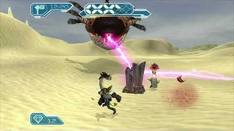 Ratchet & Clank - Going Commando (PS3) - 074 - Planet Tabora, pt. 5 (obtain all crystals)