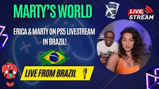 🎮 Exciting Multiplayer Madness: PS5 Livestream with Erica and Marty in VR2 from Brazil! 🇧🇷
