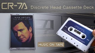 Rick Astley - Cry For Help - Cassette Tape  - Best Of Me - Unboxing -  Nakamichi CR7
