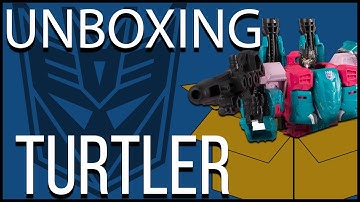 Unboxing Transformers Seacons Unboxing Generations Selects King Poseidon Turtler