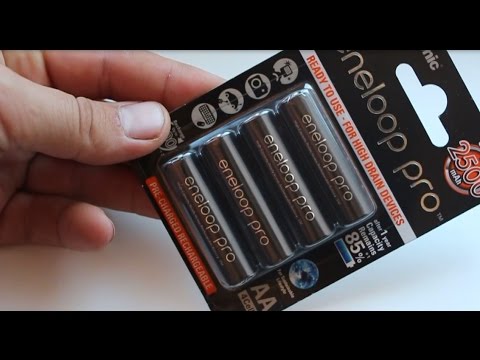 Eneloop Pro AA 2500 mAh ЧТО БУДЕТ через ГОД с Аккумулятором