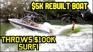 Budget Boat Mastercraft MariStar Rebuild Complete IT SURFS! by Rebuilder Guy 345,935 views 3 years ago 21 minutes