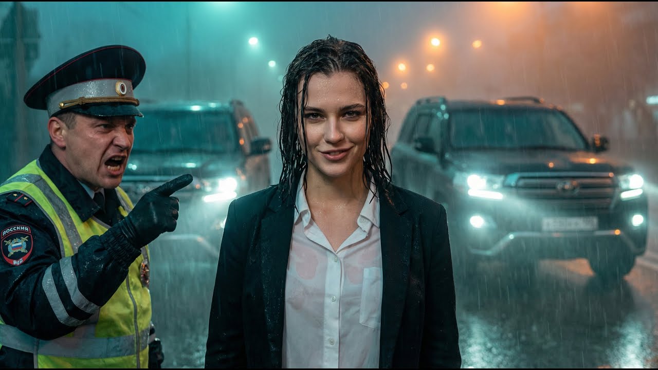 ДПСники хамили женщине за рулем    Но когда подъехал чёрный кортеж охраны, они поняли — это КОНЕЦ!