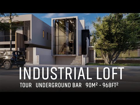 LOFT HOUSE Industrial Style - Only 90m² / 968ft²