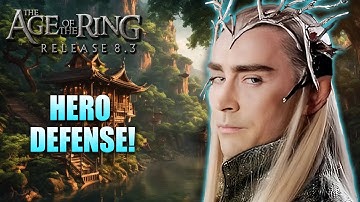 Age of the Ring mod 8.3.1 | Hero Wave Defense | Custom map!