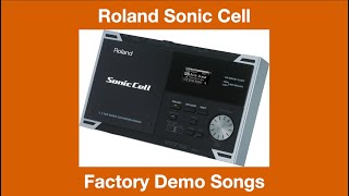 Download Lagu Roland Sonic Cell - Démos internes - Factory Demos MP3