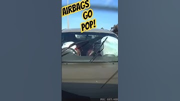 Car Crash - Airbags go off!!!