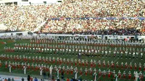 FAMU Performs Bust the Windows Out Your Car Formation 2008 Florida Classic Halftime Show