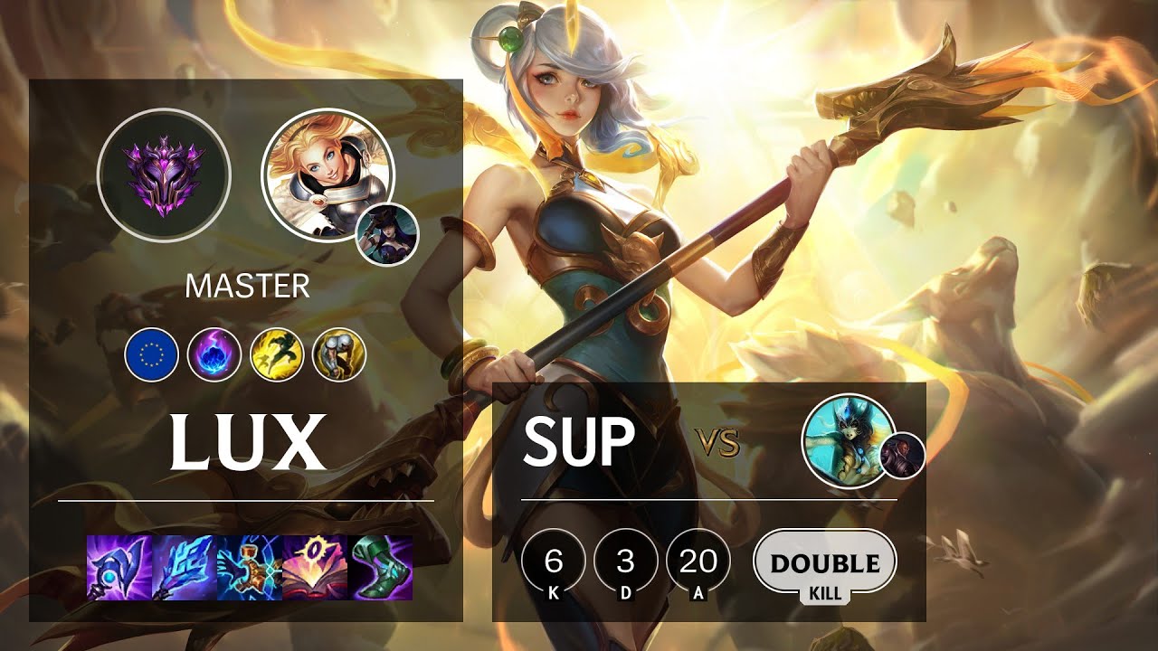 Lux Support vs Nami - EUW Master Patch 11.20