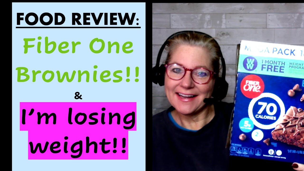 Food Review: Fiber One Brownies \U0026 I'M Losing Weight!!!!