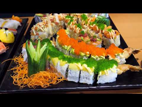 Trying JAPANESE Food in Dubai | JAPANESE CUISINE, SUSHI, MISO SOUP and lots more