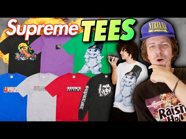 Supreme FINALLY is Dropping Good Tees! (Week 7) - YouTube