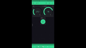 Sistem monitoring suhu dan kelembapan sensor DHT11 dengan menggunakan eps8266 nodemcu