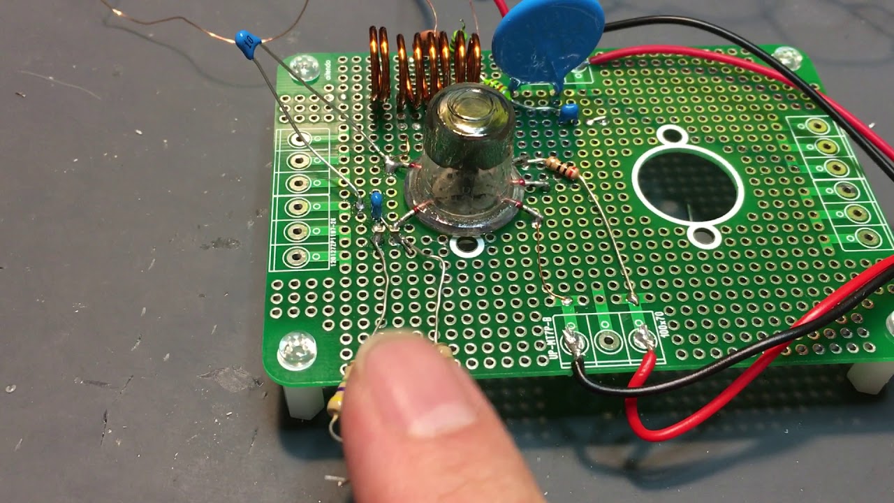 Superregenerative receiver experiment by Acorn 955 YouTube