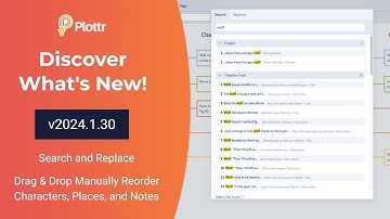 [NEW] Search and Replace + Drag-and-Drop Reordering! | Release v2024.1.30