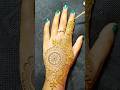 Arabic Mehendi Design 😍 #mehendi #arabicmehendi #henna #shorts #viral #trending #mehandi #2026 #art