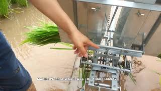 Manual rice planter new model