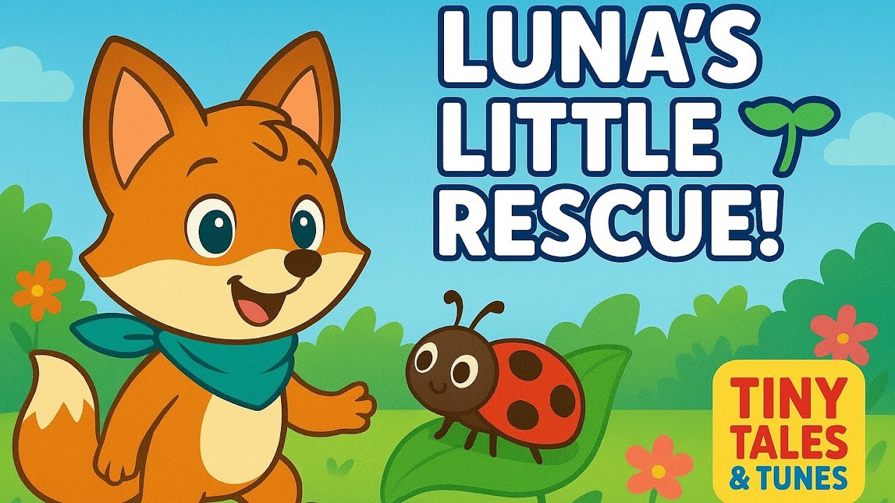 Tiny Tales & Tunes ep3 "Luna Helps A Ladybug" - YouTube