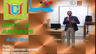 #LecNo25 #Array #UseOfArray #SubscriptVariable #DifferencBWArrayAndSubscriptVariable #WhyUseArray