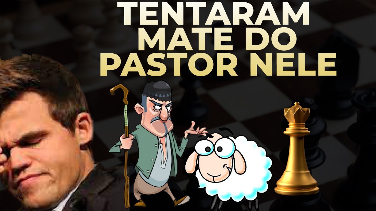 Como assim? Magnus Carlsen tentou dar o Mate Pastor?? 