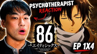 BROTHER DID WHAT?! | Therapist’s First React to Eighty-Six (86) Episode 4