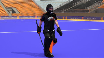 The Field Hockey Game - Goalkeeper Walking Cycle