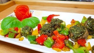 Keto Stuffed Mushrooms (Veg) | Keto Snacks