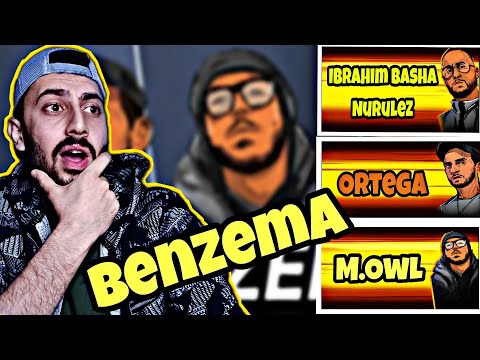 (رده فعل Reacting)Ibrahim Basha NuruleZ & Ortega - Benzema بنزيما (feat. M.OwL)