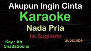 AKU PUN INGIN CINTA-Lagu Nostalgia-Iis Sugianto|KARAOKE NADA PRIA ​⁠ -Male-Cowok-Laki-laki@ucokku