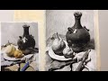 Teach you how to draw a still life using pencil on paper