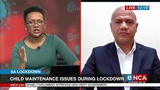 Child maintenance issues during lockdown